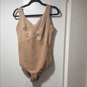 Honeylove Tan One-Piece Adjustable Shapewear Bodysuit